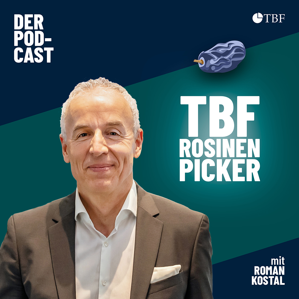 TBF Rosinenpicker Podcast Cover Sebastian Schütt Bild zeigt Sebastian Schütt